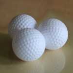 골프 연습 공 41mm 흰색 비 천공 공 대마 도트 중공 공 골프 대회 스포츠 액세서리 공의 그림