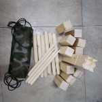 공장 공급 나무 KUBB 야외 스포츠 게임 장난감 왕과 군인 잔디 기타 스포츠 장난감의 그림