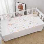 아기 기저귀 패드 방수 빨 수있는 컬러 코튼 아기 기저귀 패드 출산 관리 패드 여름 생리 이모 패드의 그림