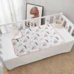 아기 기저귀 패드 방수 빨 수있는 컬러 코튼 아기 기저귀 패드 출산 관리 패드 여름 생리 이모 패드의 그림