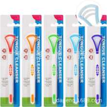 혀 스크레이퍼 구강 혀 클리닝 구강 관리 제품 교정 제품 구강 클리닝 제품의 그림