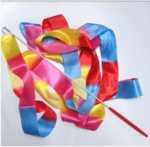 4m 예술 체조 리본전문 댄스 공연 소품예술 보디빌딩 리본어린이 장난감 펄럭이는 리본도매의 그림