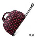 공장 직접 대형 트롤리 가방 여행 가방 트롤리 핸드 헬드 여행 가방 수하물 가방 패션 방수 대용량의 그림