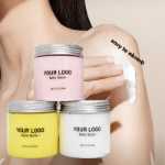 크로스 보더 바디 케어 바디 로션 맞춤형 바디 로션 바디 버터 케어 크림 바디 밀크 OEM의 그림