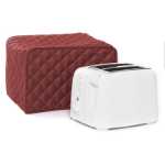 공장 도매 주방 용품 보호 커버 접이식 가전 제품 먼지 커버 샌드위치 코튼 홈 토스터 커버의 그림