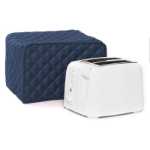 공장 도매 주방 용품 보호 커버 접이식 가전 제품 먼지 커버 샌드위치 코튼 홈 토스터 커버의 그림