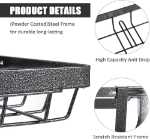 스포츠 장비 보관 랙, 벽걸이 형 차고 공 보관 랙, 후크가있는 농구 축구 배구 보관 랙의 그림