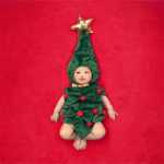 어린이 사진 테마 의류 스튜디오 백일 아기 사진 의류 테마 의류 크리스마스 의류 초상화 의류의 그림