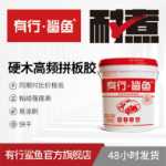 경목 고주파 접합 접착제 8125 2 액형 목공 접착제 특수 경목 방수 고온 내성 접합 접착제의 그림