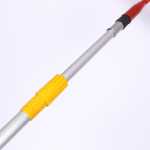 강화 연장 극 페인트 롤러 브러시 알루미늄 텔레스코픽 극 벽 페인팅 연장 극 도구의 그림