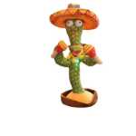 크로스 보더 발광 업그레이드 된 국가 언어 전기 장난감 인형 댄스 선인장 옷 모양 멀티 옵션 배우기의 그림