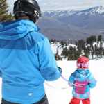 아동용 스키 백팩 스키 트레이닝의 그림