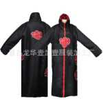 불 사쿠라 닌자 코스프레 의류 새벽 조직 족제비 조직 독수리 조직 붉은 구름 망토 플러스 사이즈 애니메이션 남성 외부의 그림