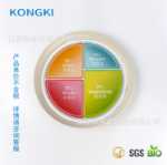 접시 균형 잡힌 식사 접시 빨대 재료 환경 건강한 건강한 식습관 가이드의 그림