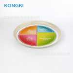 접시 균형 잡힌 식사 접시 빨대 재료 환경 건강한 건강한 식습관 가이드의 그림