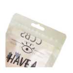 공장 도매 자체 밀봉 opp 가방 의류 가방 자체 접착 투명 플라스틱 물티슈 포장 가방 로고의 그림