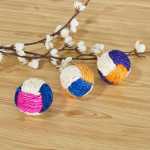 사이 잘삼 로프 장난감 애완 동물 장난감 사이 잘삼 공 고양이 장난감 고양이 긁기 장난감 애완 동물 장난감 사이 잘삼 장난감 놀리는 고양이 장난감의 그림