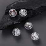 진동 깜박이는 공 LED 장난감 조명 전자 이동 장난감 액세서리 진동 발광 램프 야시장 포장 마차 장난감의 그림