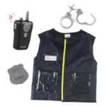 어린이 역할 놀이 코스프레 캐릭터 교환 경찰 의상 플레이 메이커 경찰 정장 579의 그림