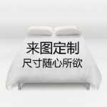 4 피스 침구 세트의 그림