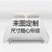 4 피스 침구 세트의 그림