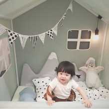 아기 침구 패치의 그림