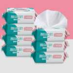 물티슈 제조업체-청소_보습_물티슈 80pcs 도매 물티슈 학생 물티슈 범용 물티슈 아기 물티슈의 그림