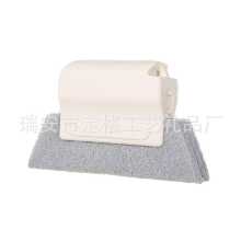 골조 제품 창틀 청소용 브러시 창틀 청소 도구 홈 청소용 소형 브러시 창틀 청소용 브러시의 그림