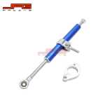 오토바이 튜닝 액세서리 방향 댐퍼 개조 티타늄 자 개조 스티어링 레버 긴 핸들바 스티어링의 그림