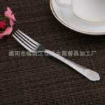 스테인레스 스틸 수저 숟가락과 포크 가정용 주방 어린이 밥 숟가락 수프 숟가락 스테인레스 스틸 수저 세트 도매의 그림