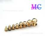 절묘한 수도사 머리 나사 가방 장식 액세서리 휴대 전화 액세서리 핸드백 가방 하드웨어 액세서리 지갑 벨트의 그림