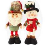 크리스마스 장식 개폐식 기둥 크리스마스 패브릭 장식 장식 크리스마스 신제품 크리스마스 장식의 그림