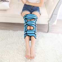 남성용 및 여성용 다리 스트랩성인용 신체 고정 거들물리 보조기의 그림