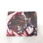 수사대 신제품 거인의 습격 지갑 수사대 남성용 및 여성용 쇼트 동전지갑 PU 가죽 머니 클립의 그림