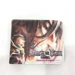 수사대 신제품 거인의 습격 지갑 수사대 남성용 및 여성용 쇼트 동전지갑 PU 가죽 머니 클립의 그림