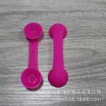 크리에이티브 실리콘 휴대 전화 홀더 다기능 이중 헤드 폰 흡입 컵 휴대 전화 홀더 휴대 전화 핸드셋은 사용자 정의 로고가 될 수 있습니다.의 그림