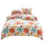 작은 신선한 침대 시트 이불 커버 기숙사 3 피스 침구 도매의 간단한면 브러시 4 피스 세트 두꺼운 모델의 그림