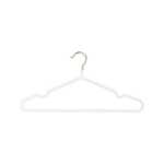 10 억 표준 옷걸이 두꺼운 옷걸이 기숙사 학생 옷걸이 홈 미끄럼 방지 옷걸이 매일 사용 딥 플라스틱 옷걸이 홈 옷걸이의 그림