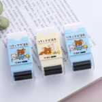 취미 문구 창의적인 3-in-1 지우개 연필깎이 귀여운 어린이 학용품 만화 학생 상품의 그림