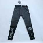 남성용 스포츠 타이트 바지 반사 야간 달리기 피트니스 의류 피트니스 바지 남성용 스포츠 바지의 그림