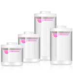 특허 제품 유리 분유 항아리 휴대용 아기 보충제 아기 충전 분유 상자 디스펜서 상자 아웃 박스의 그림