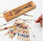 교육 완구 퍼즐 게임 나무 완구 게임 스틱 전통 레저 완구 부모-자녀 게임의 그림