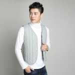 남성 다운 조끼의 그림