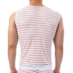 가로 줄무늬 조끼의 그림