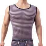 가로 줄무늬 조끼의 그림