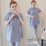 임산부 한복 드레스의 그림