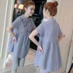 임산부 한복 드레스의 그림