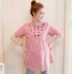 임산부 한복 드레스의 그림