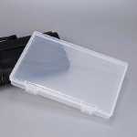 투명 플라스틱 보관 상자의 그림