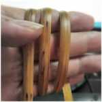 등나무 직조 재료의 그림